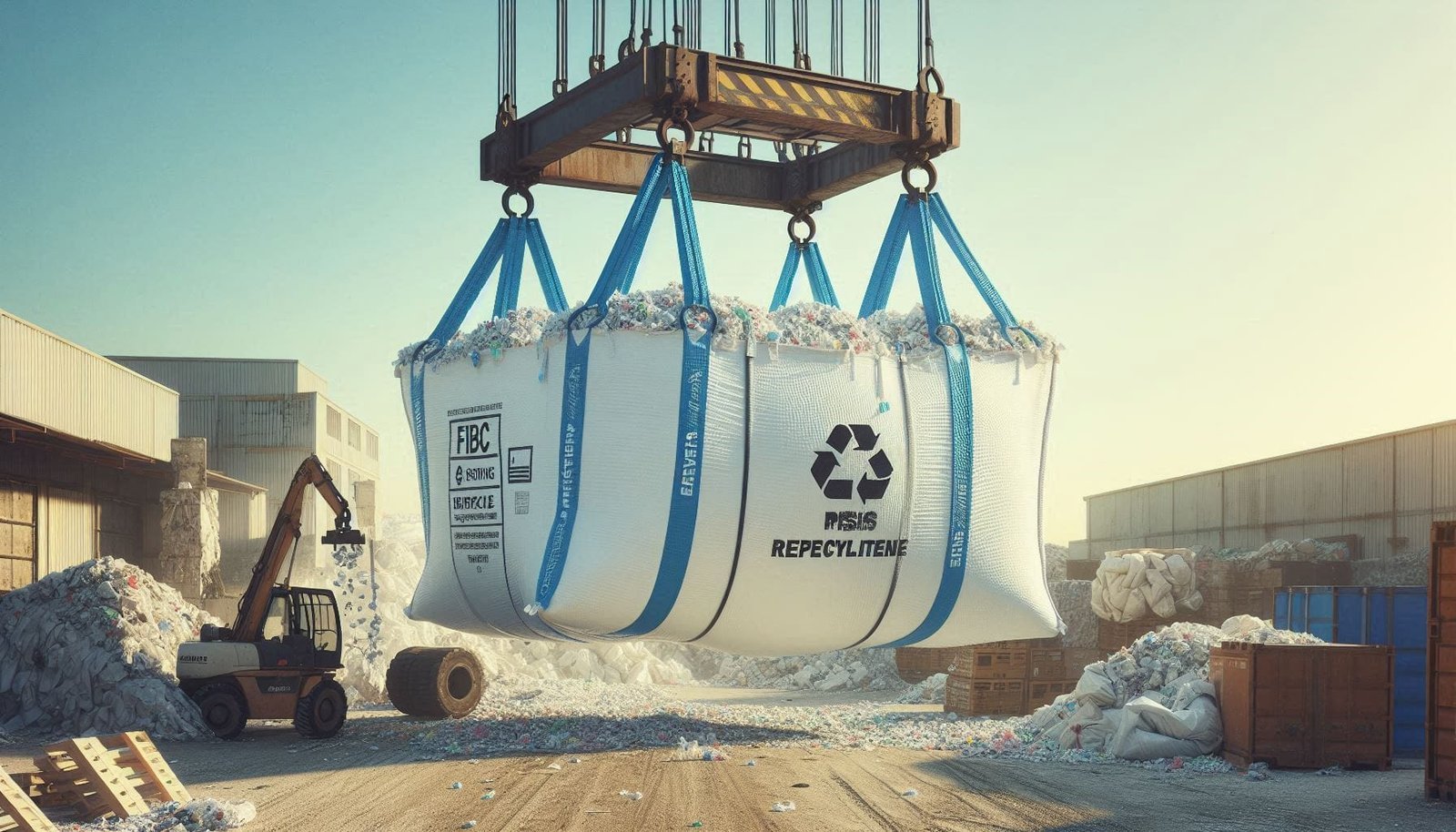 Zertifizierte Entsorgungs-Big-Bags für Recycling, Mineralwolle und Asbestentsorgung (TRGS 519).