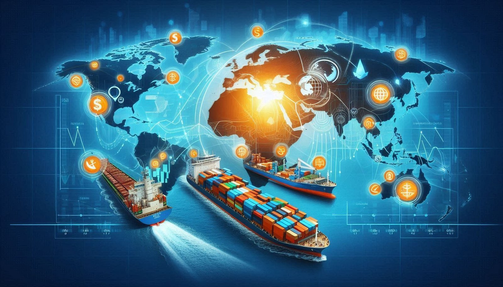 Globaler Direkthandel und Werkstransport
